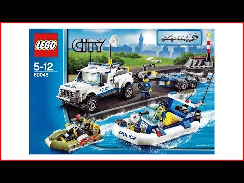 LEGO CITY 60045 Police Patrol Toy Speed Build