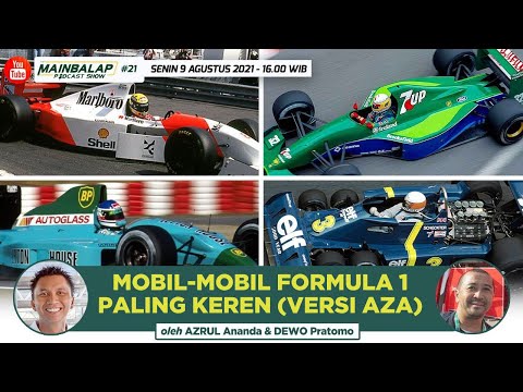 Mobil-Mobil Formula 1 Paling Cakep (Versi AZA) - Mainbalap Podcast Show #21