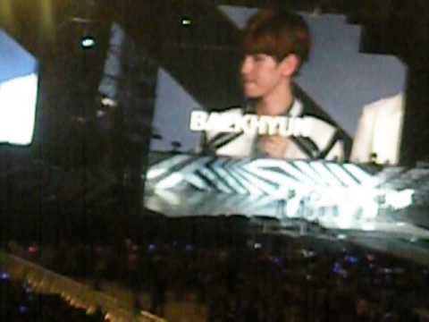 121123 SMTOWN IN SINGAPORE EXO   History + Intro + MAMA