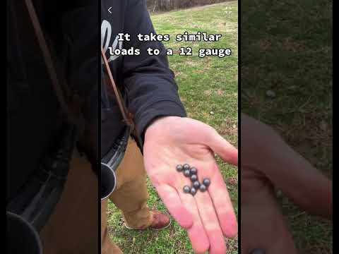 Firing The Original Shotgun #blackpowder #civilwar #shorts