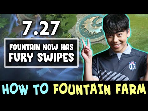 How to FOUNTAIN FARM in 7.27 by Ana — after BUFF