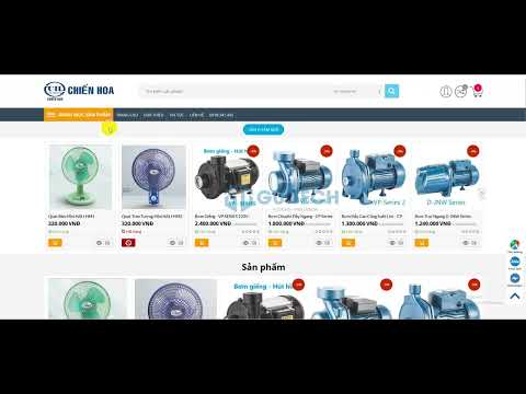 Thiết Kế Website Cung Cấp Vật Tư Điện Nước Chiến Hoa  Thiết Kế Website Cung Cấp Vật Tư Điện Nước Chiến Hoa