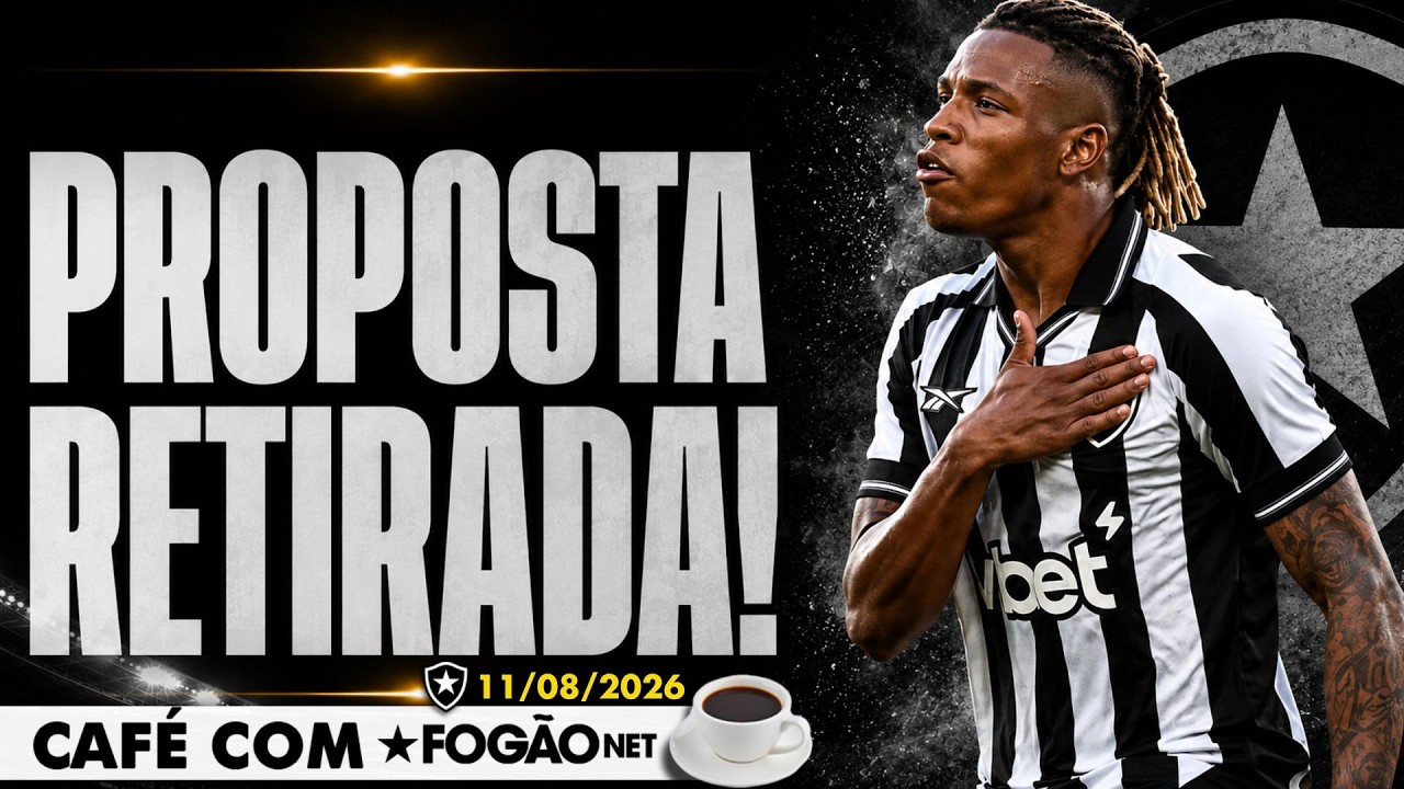 LIVE CAFÉ COM FOGÃONET | Atalanta recua de interesse por Danilo; Botafogo se prepara para a Sul-Americana