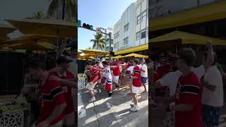 TORCIDA DA NORUEGA INVADE MIAMI BEACH!