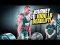 JOURNEY TO 1000 LB DEADLIFT STARTS NOW!