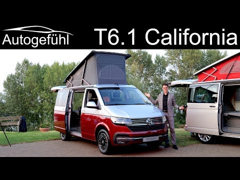 VW Multivan T6.1 California REVIEW Beach vs Coast vs Ocean comparison - Autogefühl