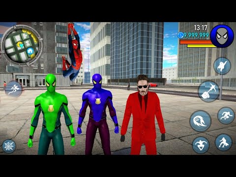 Rope hero power spider 2 Mafia Gangstar Part #68 New Update - Android Gameplay
