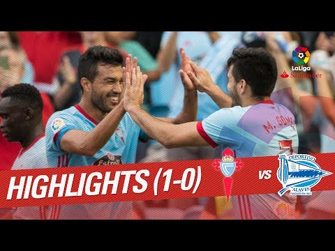 Highlights RC Celta vs Deportivo Alavés (1-0)