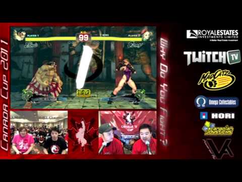 Canada Cup Gaming 2011 AE WDM Cuongster EU vs eLive Kindevu JPN