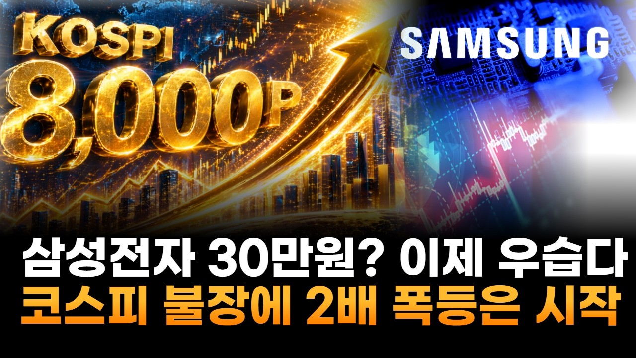 삼성전자, 30만원? 이제 우습다…코스피 불장에 2배 폭등은 시작