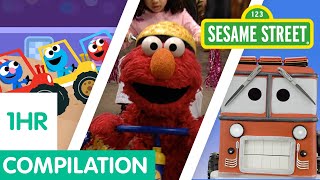 Sesame Street: Vehicles for Kids Compilation | Trucks, Trains, Cars, and more!