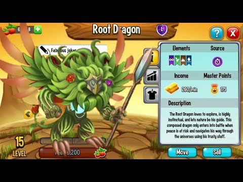 DRAGON CITY : ROOT DRAGON [NEW LEGENDARY DRAGON]