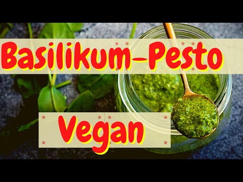 Probiert das aus 😁 // Pesto Verde // Regional // Nachhaltig // Vegan // Basilikum Pesto