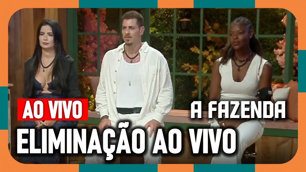 A FAZENDA 2024: 4ª Eliminação AO VIVO: Sacha Bali | Suelen Gervásio | Vanessa #AFazenda16 AO VIVO