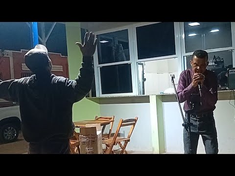 Gravando no centro de Cascavel Ibicoara-BA. 