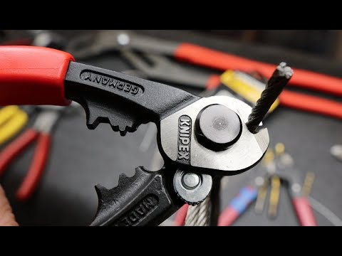 Knipex Wire Rope Cutter 9562190: Upgrading a 45 year old Sun Tour bike cable cutters. And for dogs!