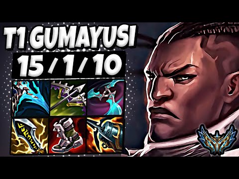 T1 Gumayusi Lucian ADC vs Ezreal - Patch 25.2 Korea Challenger ✅