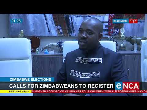 Zimbabwe Elections Calls for Zimbabweans to register