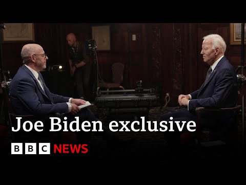 Video | Joe Biden speaks to BBC in first interview since leaving White House | BBC News