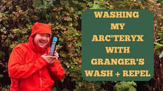 How to wash an Arc'teryx jacket - Granger's Wash & Repel