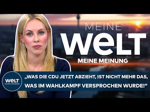 Video Thumbnail: MEINUNG: „Was die CDU jetzt abzieht, ist nicht mehr das, was im Wahlkampf versprochen wurde“