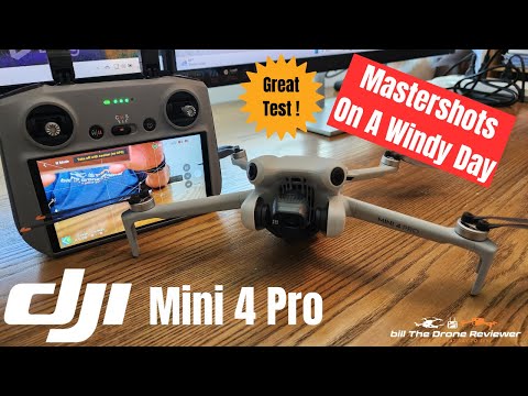 DJI Mini 4 Pro Mastershots On A Windy Day