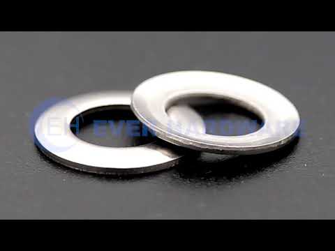 Conical Washer Metal Spring Lock Belleville Type Ramp Disc Stainless Steel Gasket Locking Fasteners