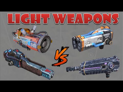 Scatter vs Quarker vs Rime vs Shredder best close range light weapon war robots