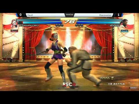 PaulZ vs Peacewalker - Tekken Tag 2 - SCR2014 DAY2