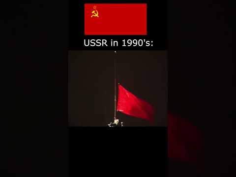 USSR 1980 vs 1990 #shorts #russia #ussr #ukraine #moscow