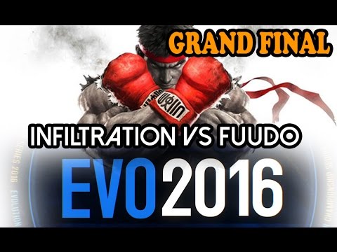 [SFV] Grand Finals -   Infiltration vs Fuudo  - EVO2016