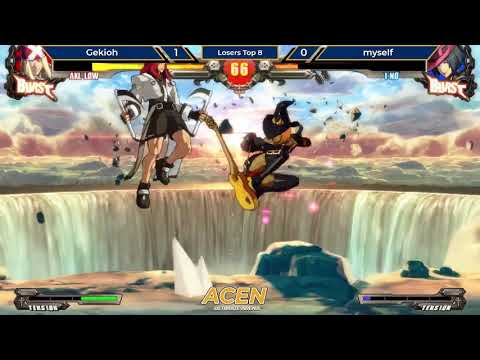 Gekioh (Axl Low) VS myself (I-No) - ACEN 2019 Guilty Gear Xrd Rev 2 Top 8 Losers