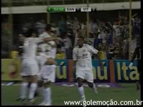 GOL Emoção: Santos 2 x 0 Vitoria - Radio Jovem Pan - Brasileiro 2008 24ª rodada