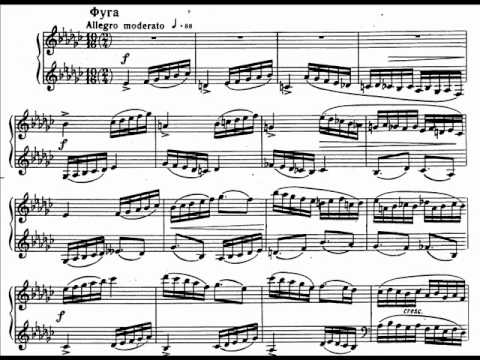 Fliarkovsky - 6 Preludes and Fuges (I-III)