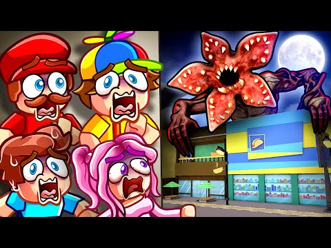 We Survived STRANGER THINGS in Roblox!