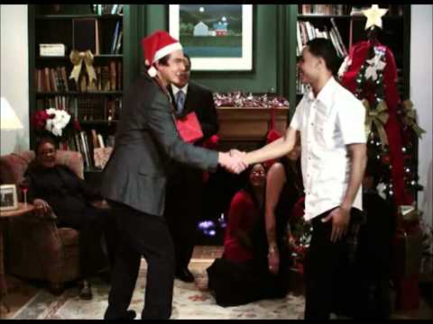 black phonecard christmas commercial