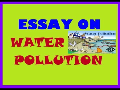 An essay on water pollution
