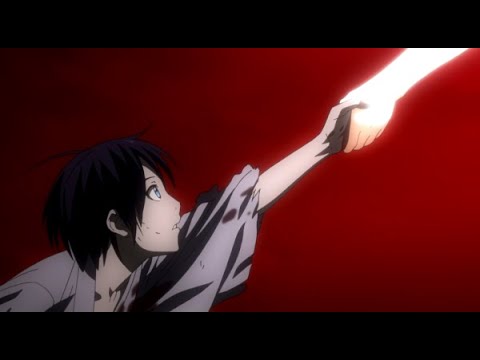 Hiyori saves Yato and calls his real name YABOKU//Noragami Aragoto EPIC SCENE/English sub