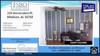 preview picture of video '129 Amsterdam Pl Madison AL 35758'