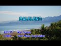 Baleleng With Lyrics Video By Max Surban