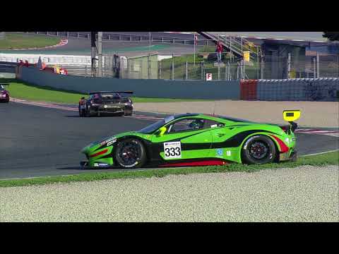 International GT Open 2017 ROUND 7 SPAIN - Barcelona Race 1 Highlights ITALIANO