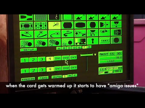 Video toaster test in A2000 overheating?