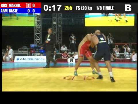 120kg - Bilyal Makhov (RUS) va Ruslan Basiev (ARM) 2011 world championship
