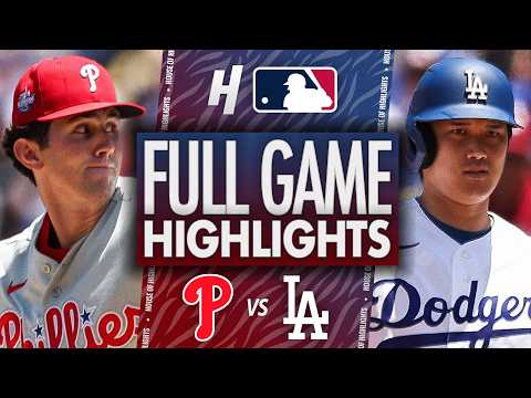 LA다저스 VS 필라델피아 9:1 MLB 스포츠하이라이트