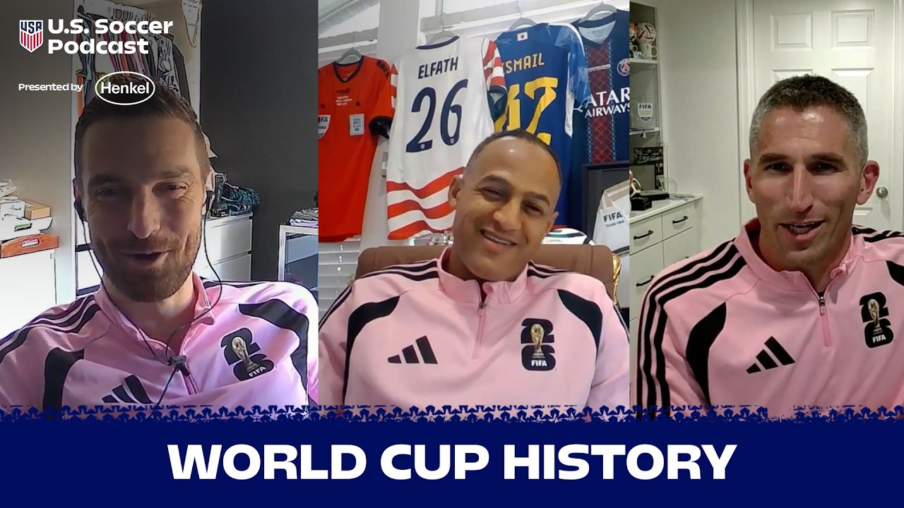 How Three Americans Officiated Argentina-England at FIFA World Cup 2026 | U.S. Soccer Podcast