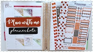 Plan with Me - Ladybug | Erin Condren Life Planner & Planner Kate | Romina Vasquez
