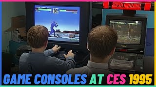Game Consoles At Live 95 CES Event In 1995.