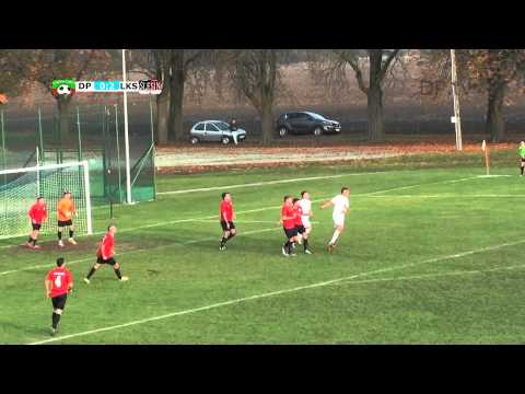 Dąbroczanka Pępowo 1:2 LKS Ślesin (skrót, 8.11.2014)