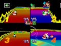 Mario Kart 64 Netplay Rainbow Road 4 Player Race