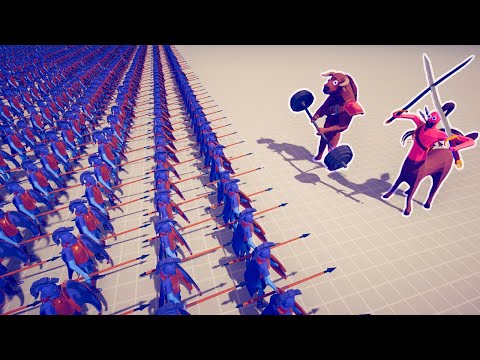 MINOTAUR & CENTAUR vs ARMIES - Totally Accurate Battle Simulator TABS